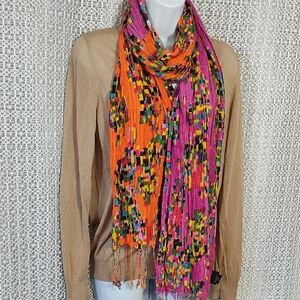 Cejon Multicolor Mosaic Scarf
